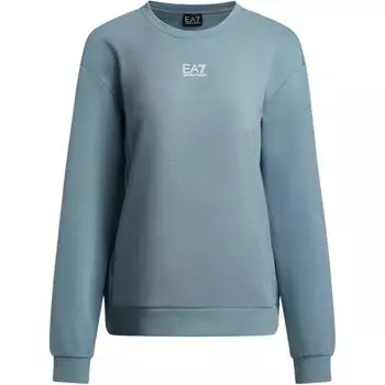 EMPORIO ARMANI Женская толстовка EA7 SS24, синяя