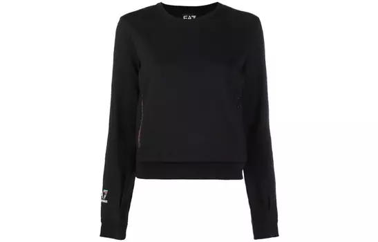 EMPORIO ARMANI Женский черный свитер EA7