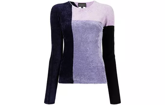 EMPORIO ARMANI Женский свитер фиолетовый