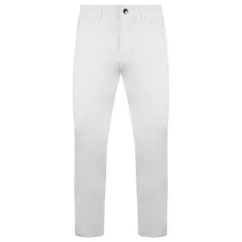 Emporio j18 облегающие женские джинсы с высокой талией Armani, белый