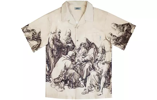 EMPTY REFERENCE Рубашка унисекс, Темно коричневый