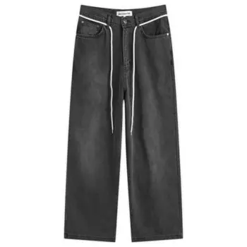 End. x широкие джинсы из денима About:Blank, черный