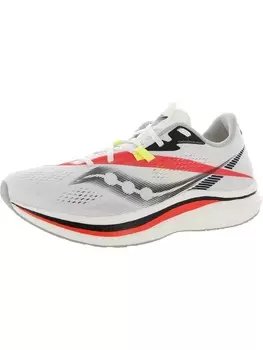 Endorphin Pro 2 Мужские легкие кроссовки для фитнеса Saucony, цвет White/Vizi Red/Blanc