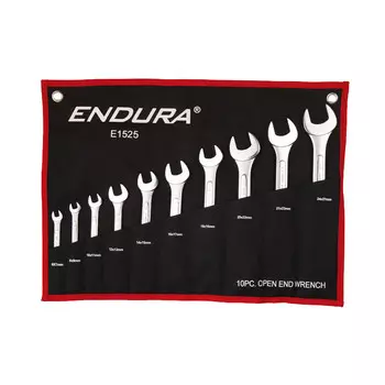 ENDURA, 10 шт., двойной рожковый ключ из углеродистой стали E1525/шт.