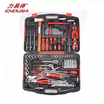 ENDURA E1223 Авторемонтный комплект, 136 предметов, ремонт телекоммуникационных машин, портативные автомобильные электронные инструменты