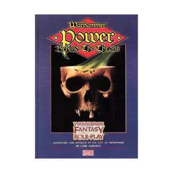 Enemy Within #3 - Power Behind the Throne, Warhammer Fantasy Roleplay (Games Workshop), твердый переплет