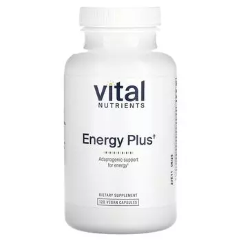 Energy Plus, 120 веганских капсул Vital Nutrients