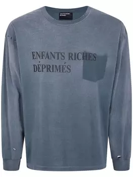 Enfants Riches Dprims футболка с логотипом, синий