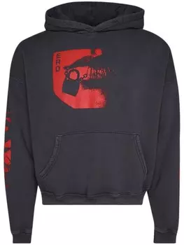 Enfants Riches Dprims толстовка с капюшоном «Губы», серый