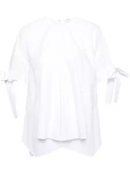 Enfld блузка из хлопкового поплина, белый