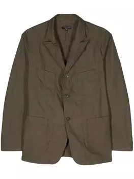 Engineered Garments поплиновая куртка Bedford, зеленый