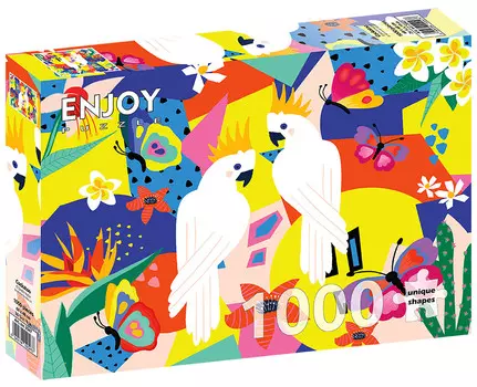 Enjoy, Пазл - Какаду, 1000 шт.