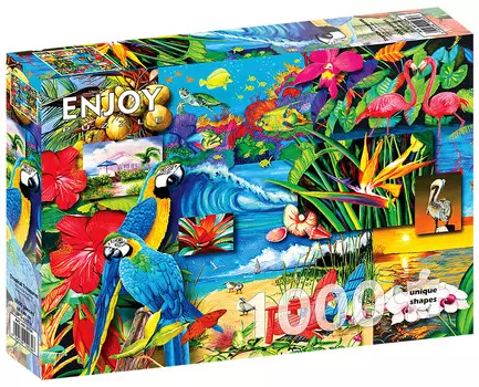 Enjoy, Пазл - Праздничная открытка, 1000 шт.