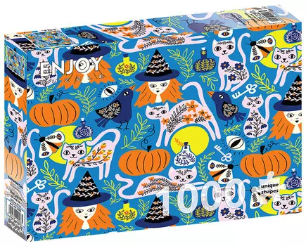 Enjoy, Пазл - Зачарованные коты, 1000 шт.