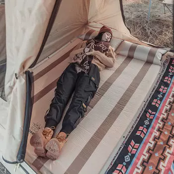 Enjoy Space автоматический надувной матрас уличная палатка спальный коврик утолщенный напольный коврик портативный матрас для кемпинга обеденный перерыв влагостойкий коврик ll5 см самодельный