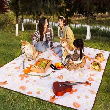 Enjoy Space коврик для пикника влагостойкий коврик утолщенный коврик для кемпинга на открытом воздухе портативный машинная стирка водонепроницаемая и влагостойкая подушка сиденья LL8 разноцветная вода