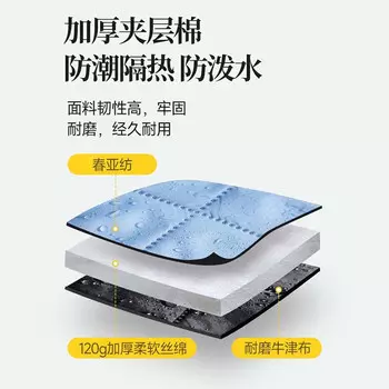 Enjoy Space коврик для пикника, влагостойкий коврик, утолщенный напольный коврик для улицы, портативный коврик для кемпинга, пикника, весенней прогулки, складная подушка LL8 Aerospace