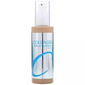 Enough, Коллаген, увлажняющая тональная основа, SPF 15, № 13, 100 мл (3,38 жидк. унции)