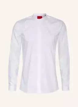 Enrique рубашка extra slim fit с воротником стойкой Hugo, белый