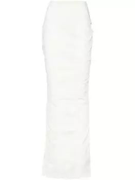 ENTIRE STUDIOS джинсовая юбка Channel, нейтральный цвет