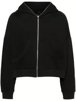 ENTIRE STUDIOS худи из органического хлопка на молнии, черный