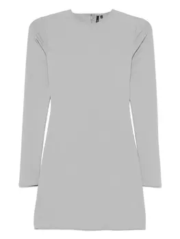 ENTIRE STUDIOS мини-платье с длинными рукавами, серый