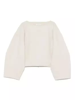 ENTIRE STUDIOS свитер с вырезом-лодочкой, нейтральный