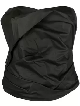 ENTIRE STUDIOS топ Crimped, черный