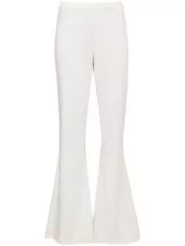 ENTIRE STUDIOS тяжелые брюки-клеш, белый