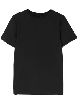 ENTIRE STUDIOS укороченная футболка с круглым вырезом, черный