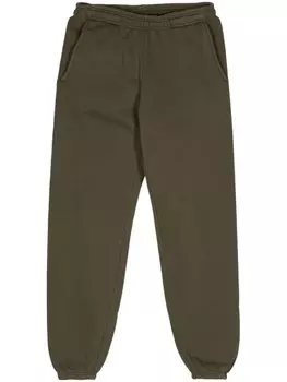 ENTIRE STUDIOS зауженные спортивные брюки из органического хлопка, зеленый