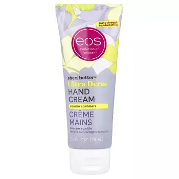 EOS, Shea Better , Ultra Derm, крем для рук, ванильный кашемир, 74 мл (2,5 жидк. Унции)
