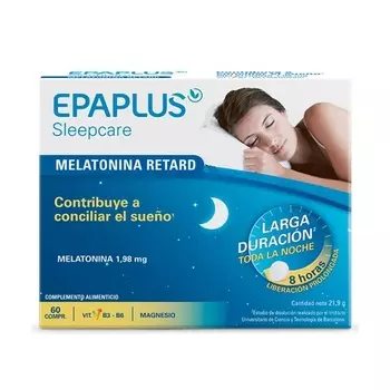 Epaplus Melatonin Retard без триптофана, 60 таблеток - Здоровье и личная гигиена