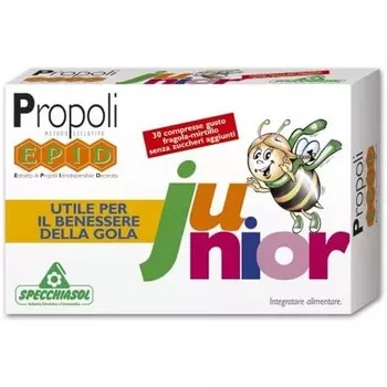 EPID Kids со вкусом клубники и черники, 30 пастилок, Propolis