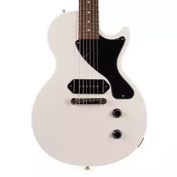 Epiphone Billie Joe Armstrong Les Paul Junior с леопардовым футляром — классический белый