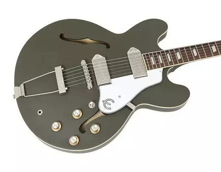Epiphone Casino Worn Worn Оливково-серый Gibson