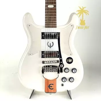 Epiphone Crestwood Custom Tremotone Polaris White