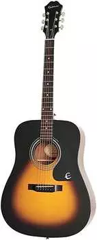 Epiphone DR-100 Dreadnought Acoustic - Vintage Sunburst