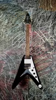 Epiphone Flying V черное дерево