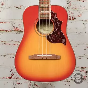 Epiphone Hummingbird Акустическая/электрическая тенор-укулеле Epiphone Hummingbird /Electric Tenor Ukulele x1007