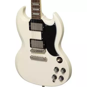 Epiphone IGC 60th Anniversary 1961 SG Les Paul Std Old Classic White с футляром EIGC61SGACWNH1