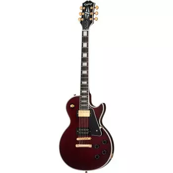 Epiphone Jerry Cantrell "Wino" Les Paul Custom Электрогитара винно-красного цвета