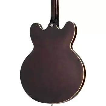 Epiphone Jim James ES-335 Полуполая электрогитара Орех семидесятых годов