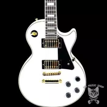 Epiphone Les Paul Custom в альпийском белом цвете