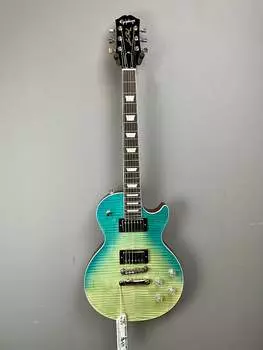 Epiphone Les Paul Modern Figured 2020 - Present Caribbean Blue Fade