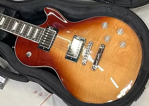 Epiphone Les Paul Modern Figured Caffe Latte Fade New Unplayed с футляром Epi Lite Auth Dealer 7lb 14oz