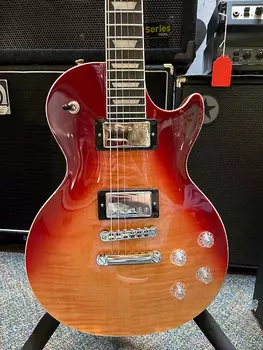 Epiphone Les Paul Modern Figured Magma Orange Fade