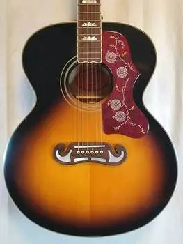 Epiphone Masterbilt J-200 All Solid Wood Acoustic Electric Guitar Aged Vintage Sunburst Gloss IGMTJ200AVSGH1