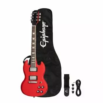 Epiphone - Power Players SG - Электрогитара - Lava Red