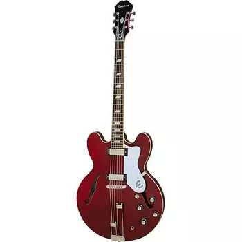Epiphone Riviera в искрящемся бургундском цвете Riviera in Sparkling Burgundy